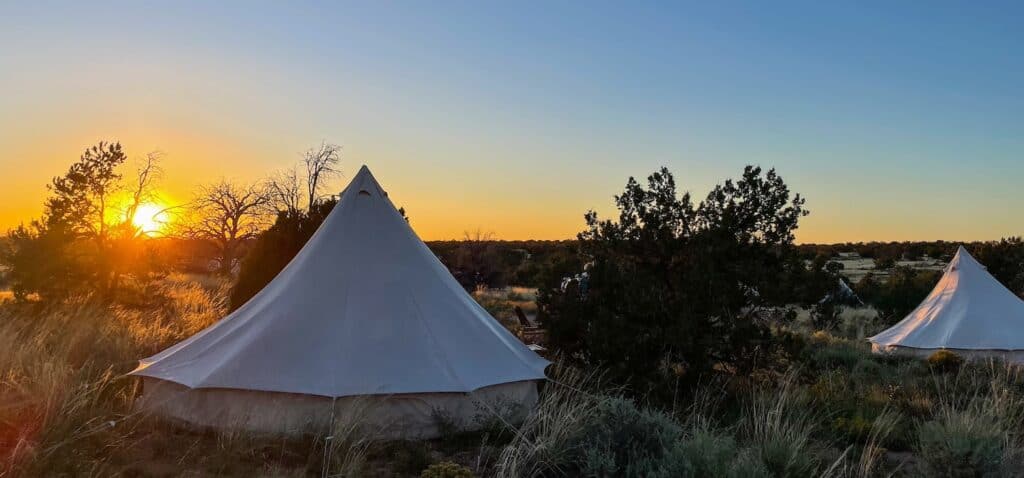 Unieke overnachting dicht bij de Grand Canyon, Verenigde Staten