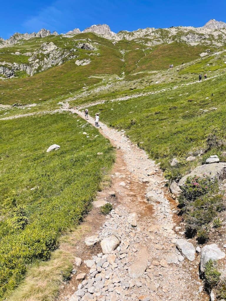 Lac Blanc hike, Chamonix, Frankrijk