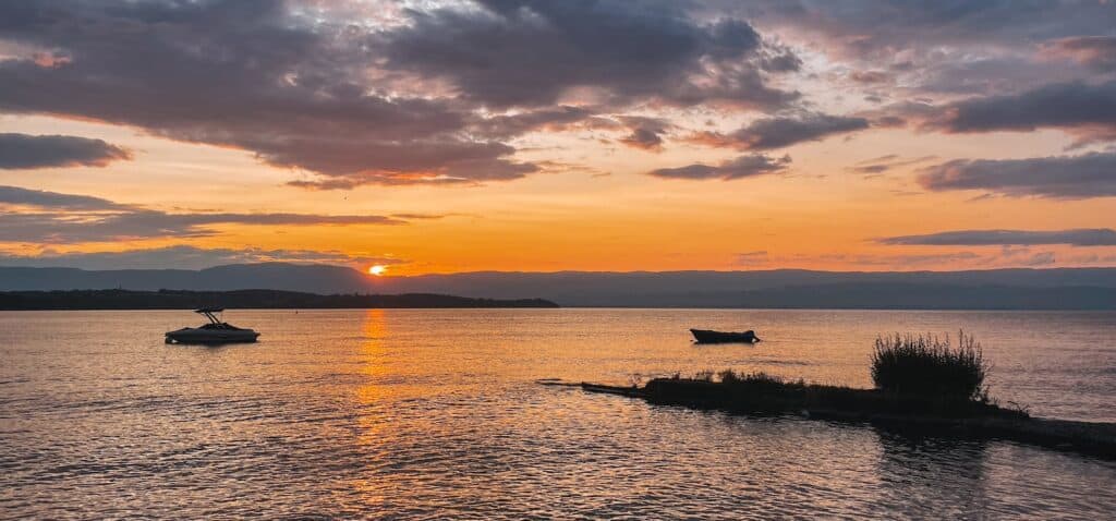 Meer van Genève, Franse kant