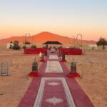 Overnachten in de Sahara-woestijn van Marokko