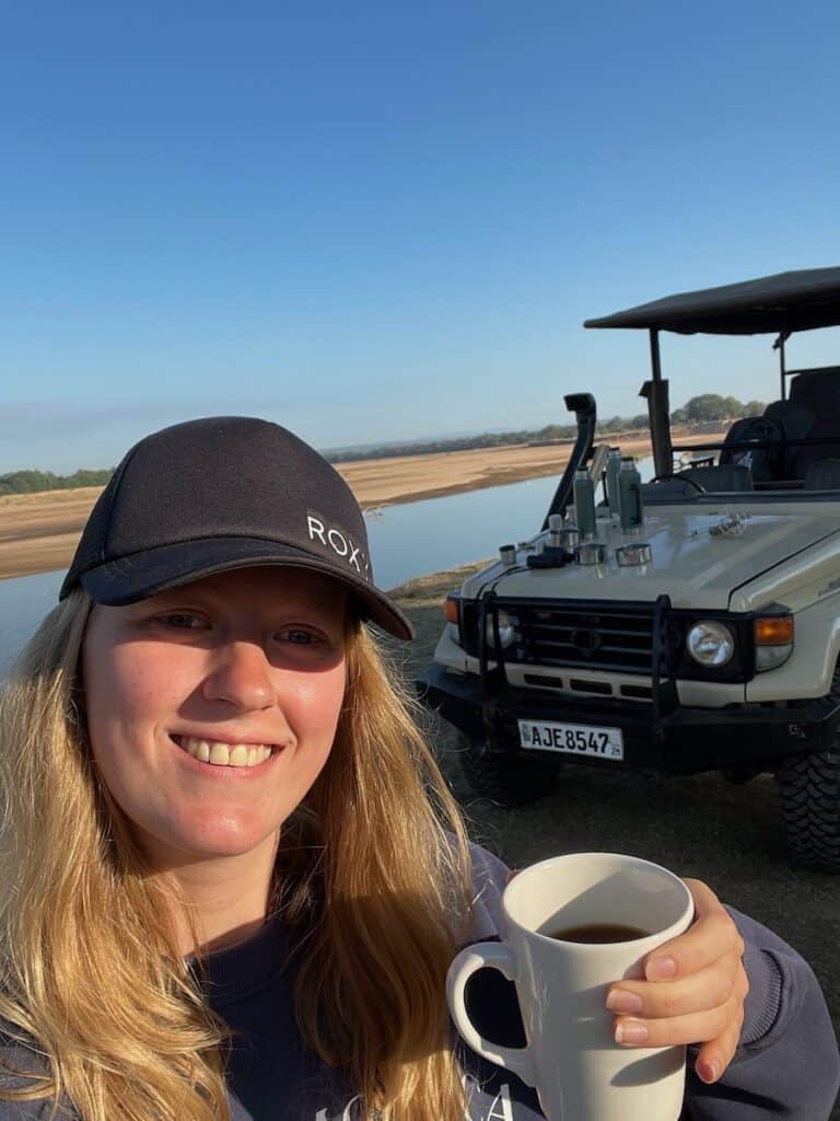 Morning safari in South Luangwa National Park, Zambia